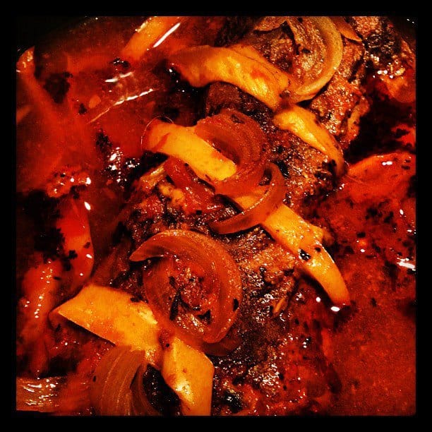 Steak Pizzaiola on Instagram