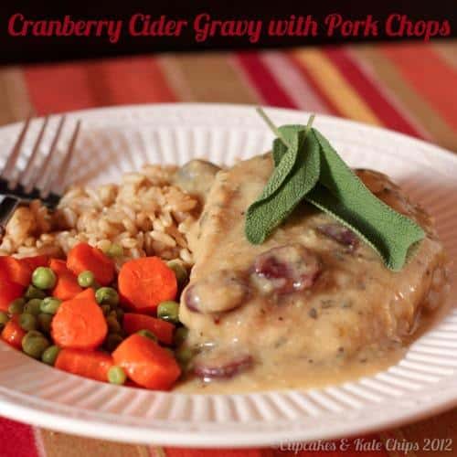 Cranberry Cider Gravy with Pork Chops 3 wm title.jpg Cranberry Cider Gravy with Pork Chops