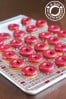 Vanilla Donuts with Blueberry Lemon Glaze
