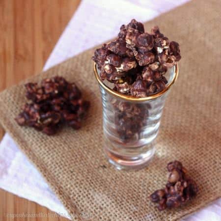 Bourbon Pecan Chocolate Popcorn | Cupcakes & Kale Chips