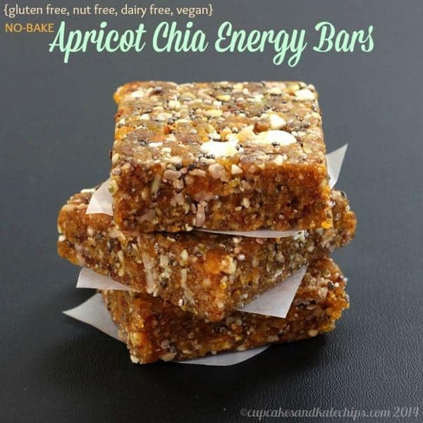 No Bake Apricot Chia Energy Bars Cupcakes And Kale Chips