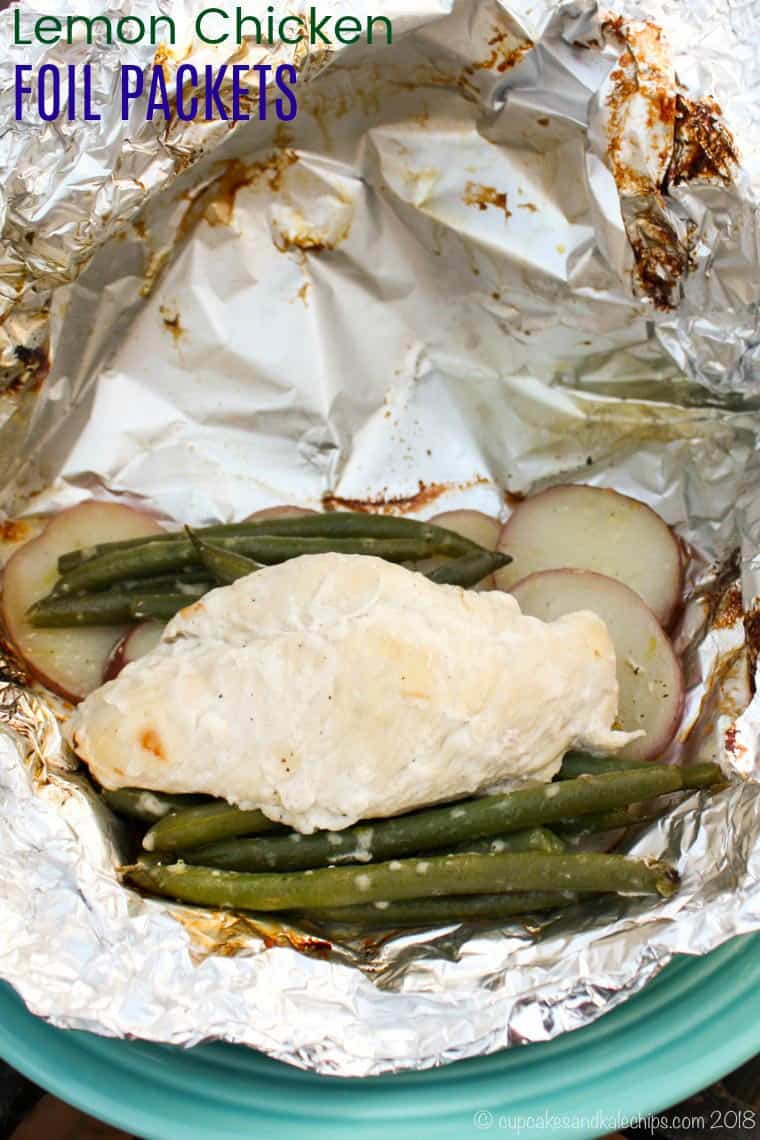 Easy Lemon and Chicken Foil Packets | Easy Dinner Ideas