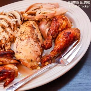Rosemary Balsamic Roast Chicken