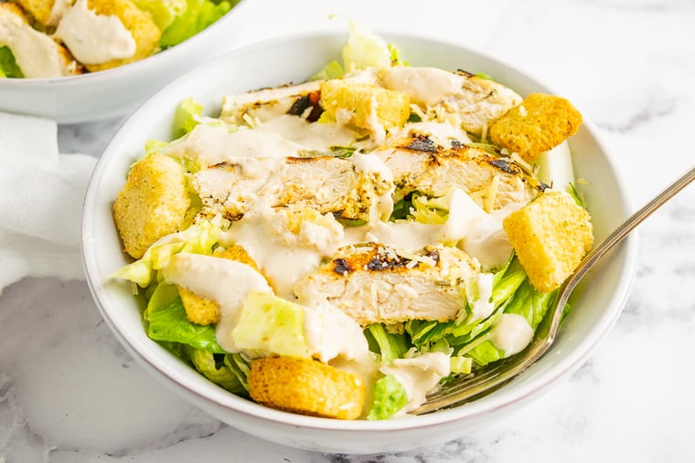 grilled chicken caesar salad