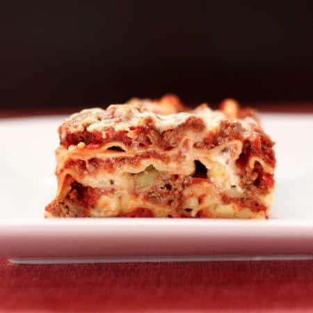 Easy Lasagna Recipe The World S Best Homemade Lasagna