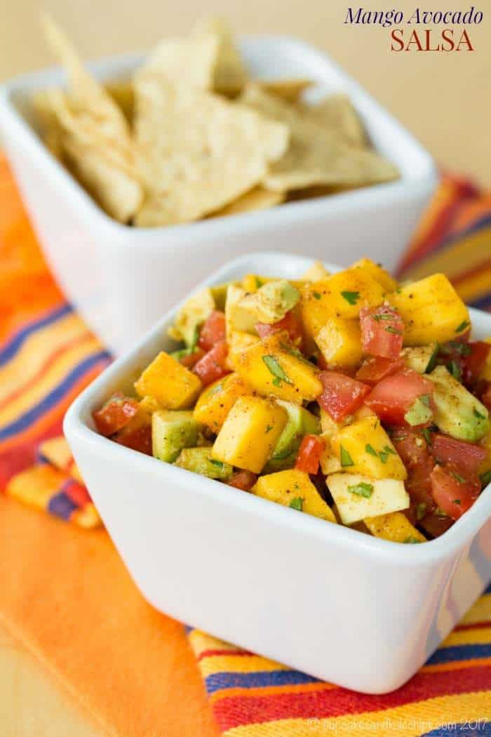 Mango Avocado Salsa Recipe - Cupcakes & Kale Chips