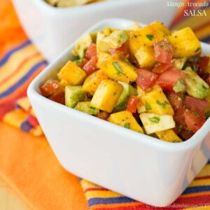 Gluten Free Mango Avocado Salsa