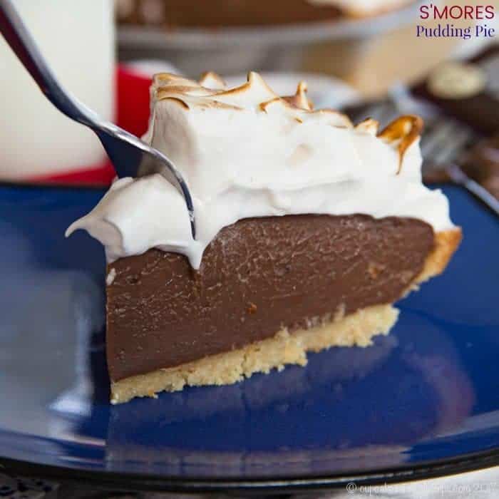 S'Mores Pudding Pie {gluten-free option} - Cupcakes & Kale ... - 700 x 700 jpeg 23kB