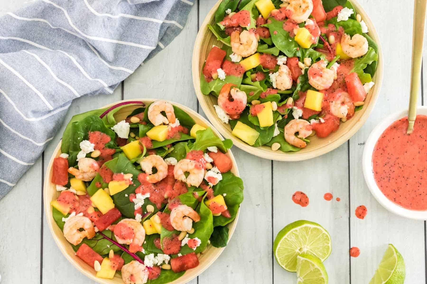 Summer Grilled Shrimp Salad