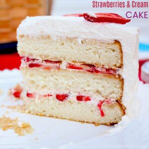 Strawberry and Cream Cake Recipe