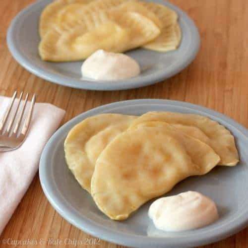 Potato Cheese and Pot Cheese (aka Farmer's Cheese) Pierogies | cupcakesandkalechips.com | #polishfood #homemade