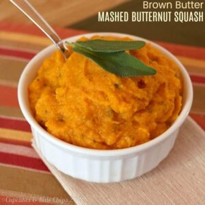 Brown Butter Mashed Butternut Squash