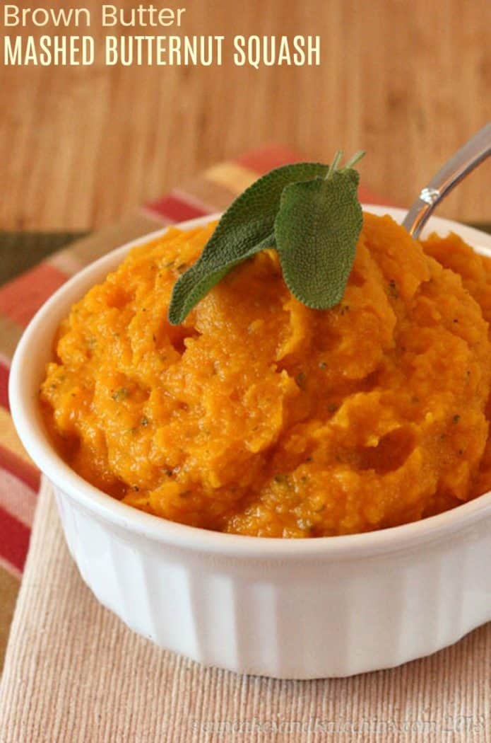 Brown Butter Mashed Butternut Squash Cupcakes & Kale Chips