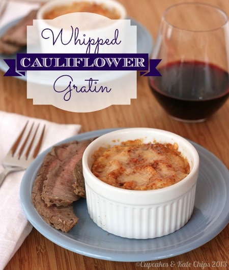 Whipped Cauliflower Gratin