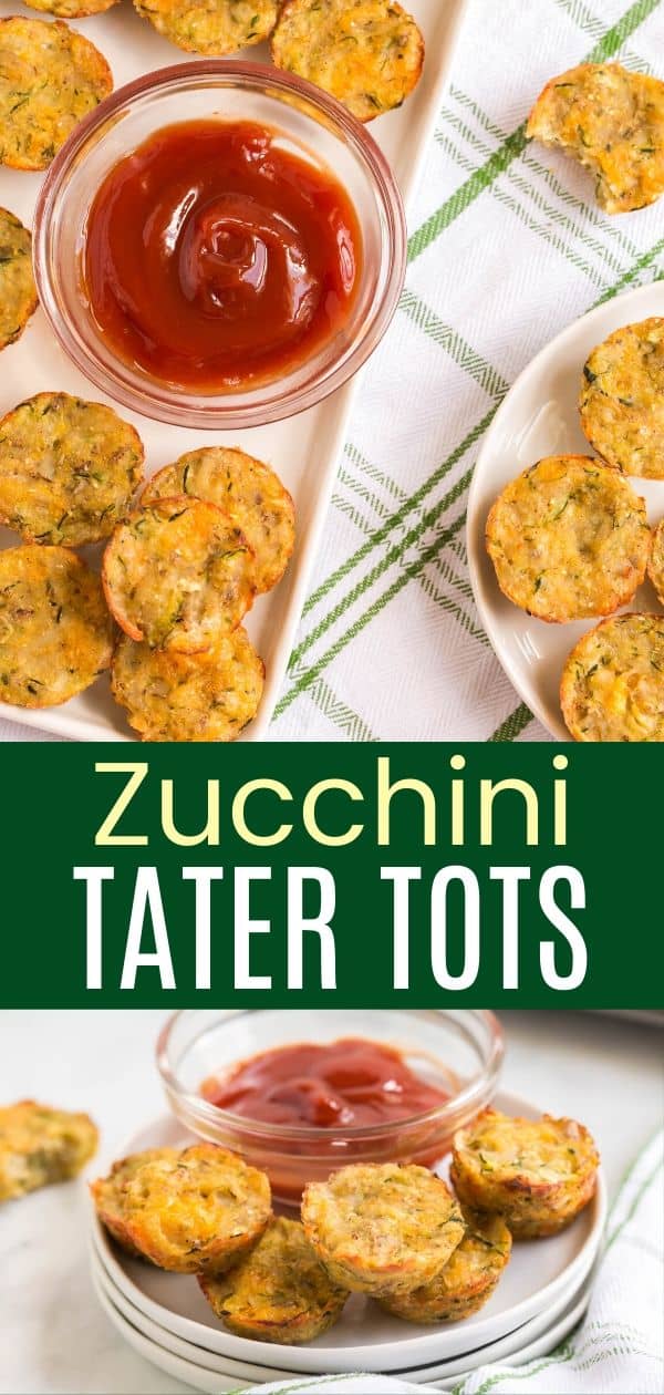 Gluten Free Zucchini Tater Tots | Cupcakes & Kale Chips