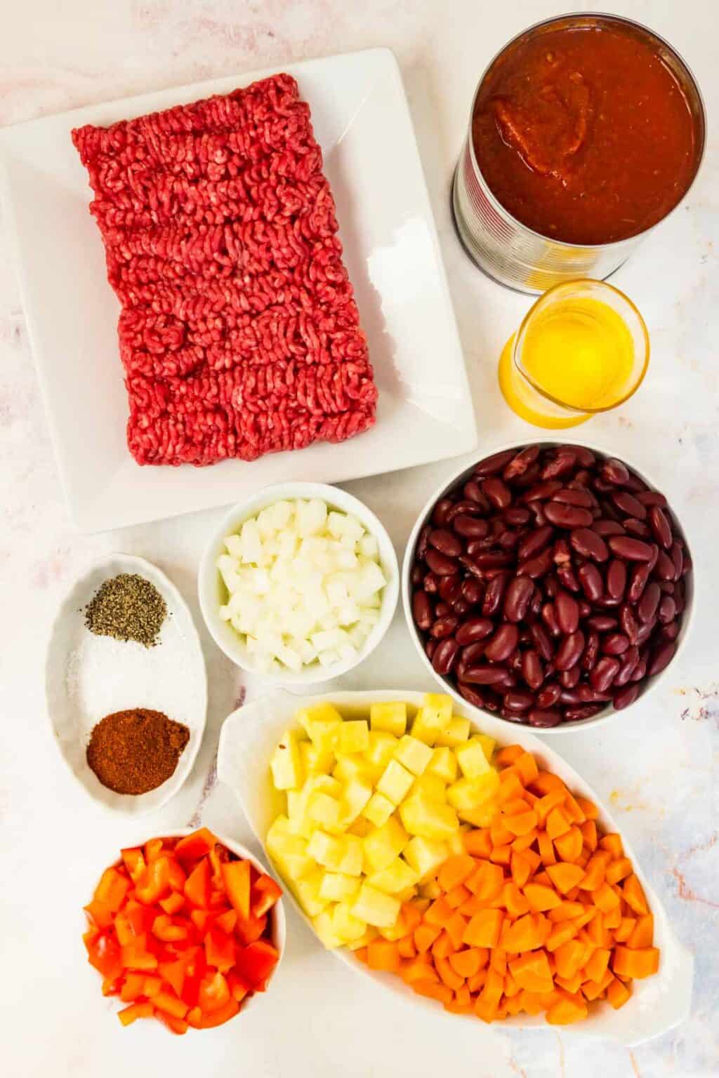 Slow Cooker Hawaiian Chili Recipe Cupcakes & Kale Chips