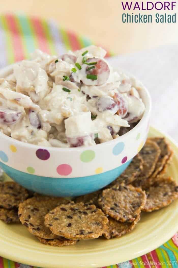 chicken salad recipe with grapes and walnuts