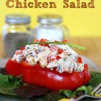 Peachy Pecan Chicken Salad