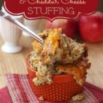 Title image for Apple, Bacon and Cheddar Cheese Stuffing.