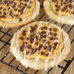 Chocolate chip pumpkin cheesecake pastries