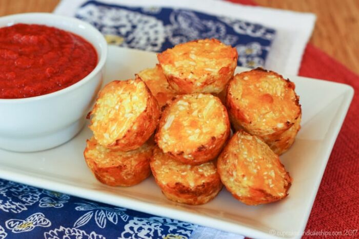 Baked Cauliflower Tater Tots recipe