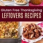 Collage of Thanksgiving Leftovers Recipes