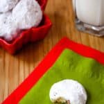 Toffee Almond Snowball Cookies Recipe