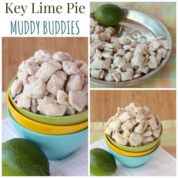 Key Lime Pie Muddy Buddies Cupcakes & Kale Chips