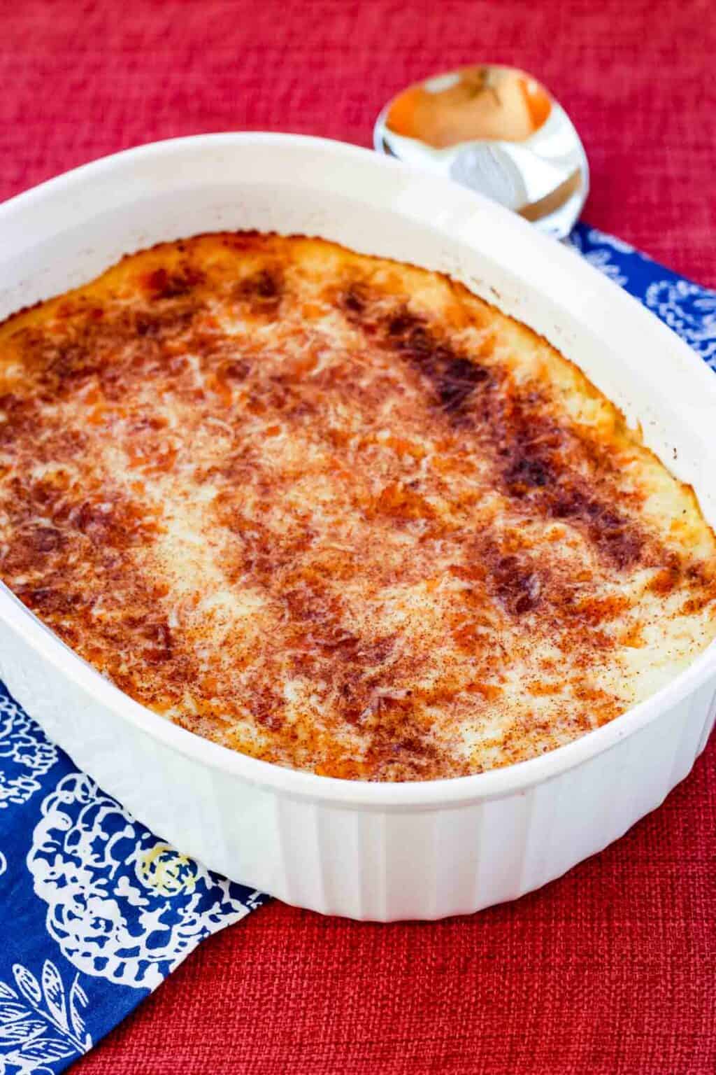 Horseradish Cheddar Cauliflower Casserole Cupcakes & Kale Chips