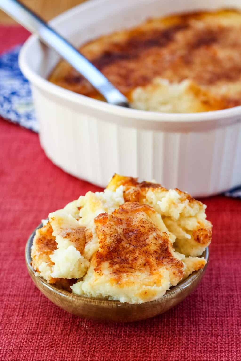 Horseradish Cheddar Cauliflower Casserole Cupcakes & Kale Chips