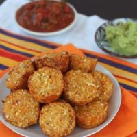 Mexican Pepper Jack Baked Cauli-Tots