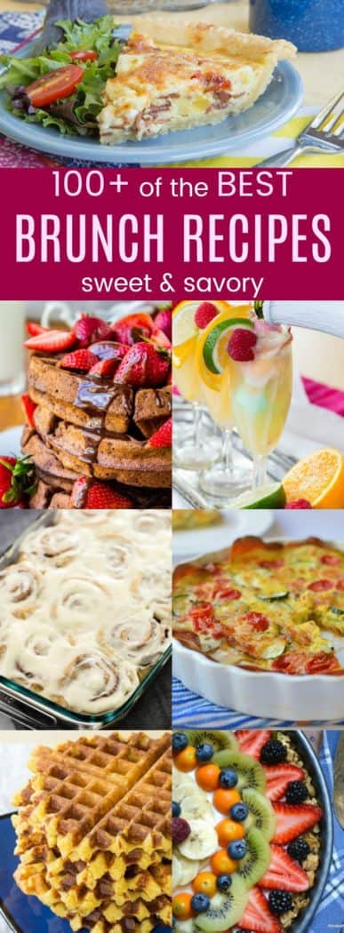 100+ Sweet and Savory Brunch Recipes - Cupcakes & Kale Chips