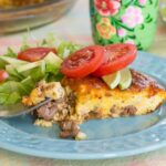 Bacon Cheeseburger Low Carb Quiche Recipe for Breakfast, Brunch, or Brinner