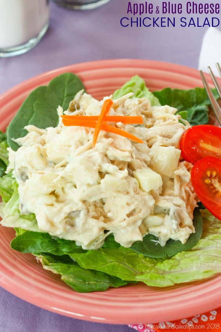 Apple Blue Cheese Chicken Salad Recipe