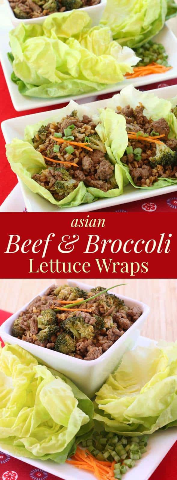 Asian Beef and Broccoli Lettuce Wraps - Cupcakes & Kale Chips - 589 x 1600 jpeg 84kB