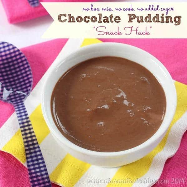 Chocolate Pudding Snack Hack 5 title
