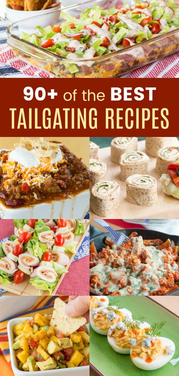 90+ Tailgating Recipes - Cupcakes & Kale Chips