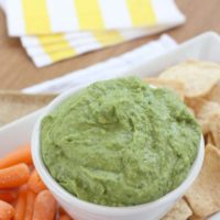 Spinach Parmesan White Bean Dip