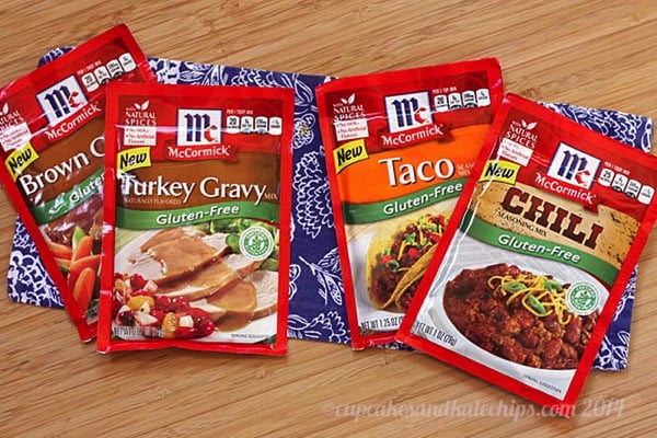 McCormick Gluten Free Mixes