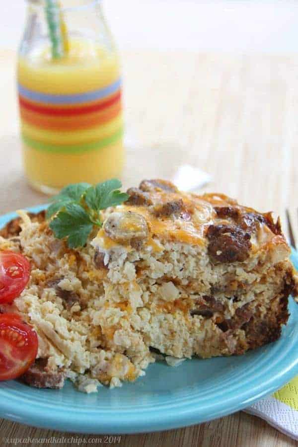 Slow Cooker Breakfast Casserole - Diary of A Recipe Collector