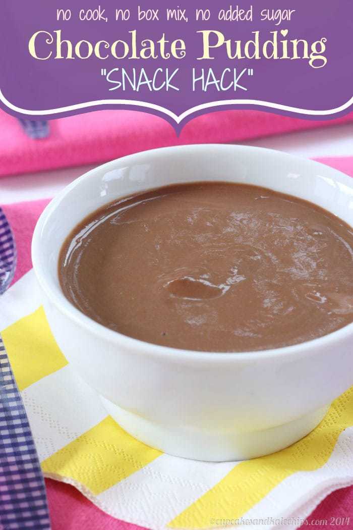 Chocolate Pudding Snack Hack 2 title