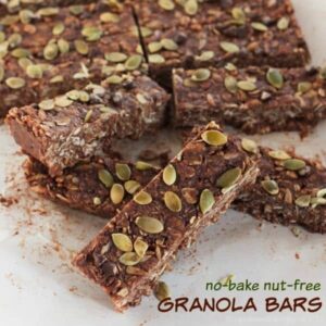 No-Bake Nut-Free Granola Bars