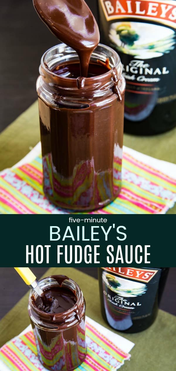 5-Minute Bailey's Hot Fudge Sauce Recipe - Cupcakes & Kale Chips