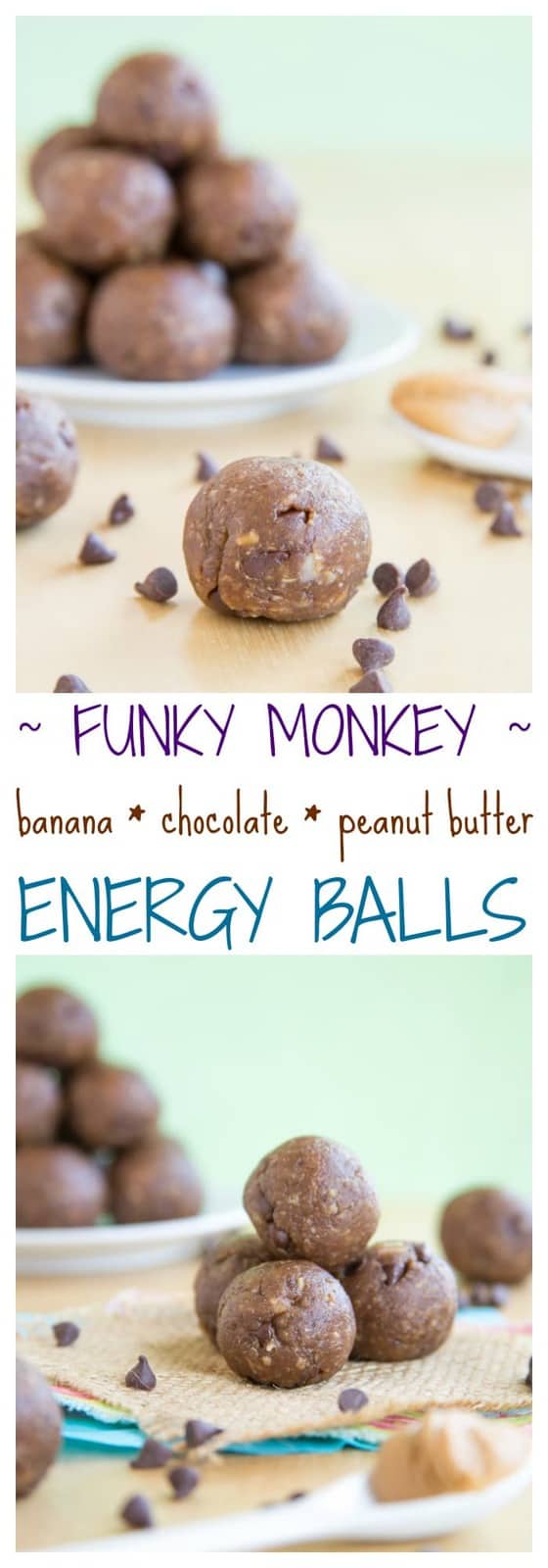 Banana Chocolate Peanut Butter Energy Balls | Cupcakes ... - 560 x 1600 jpeg 56kB