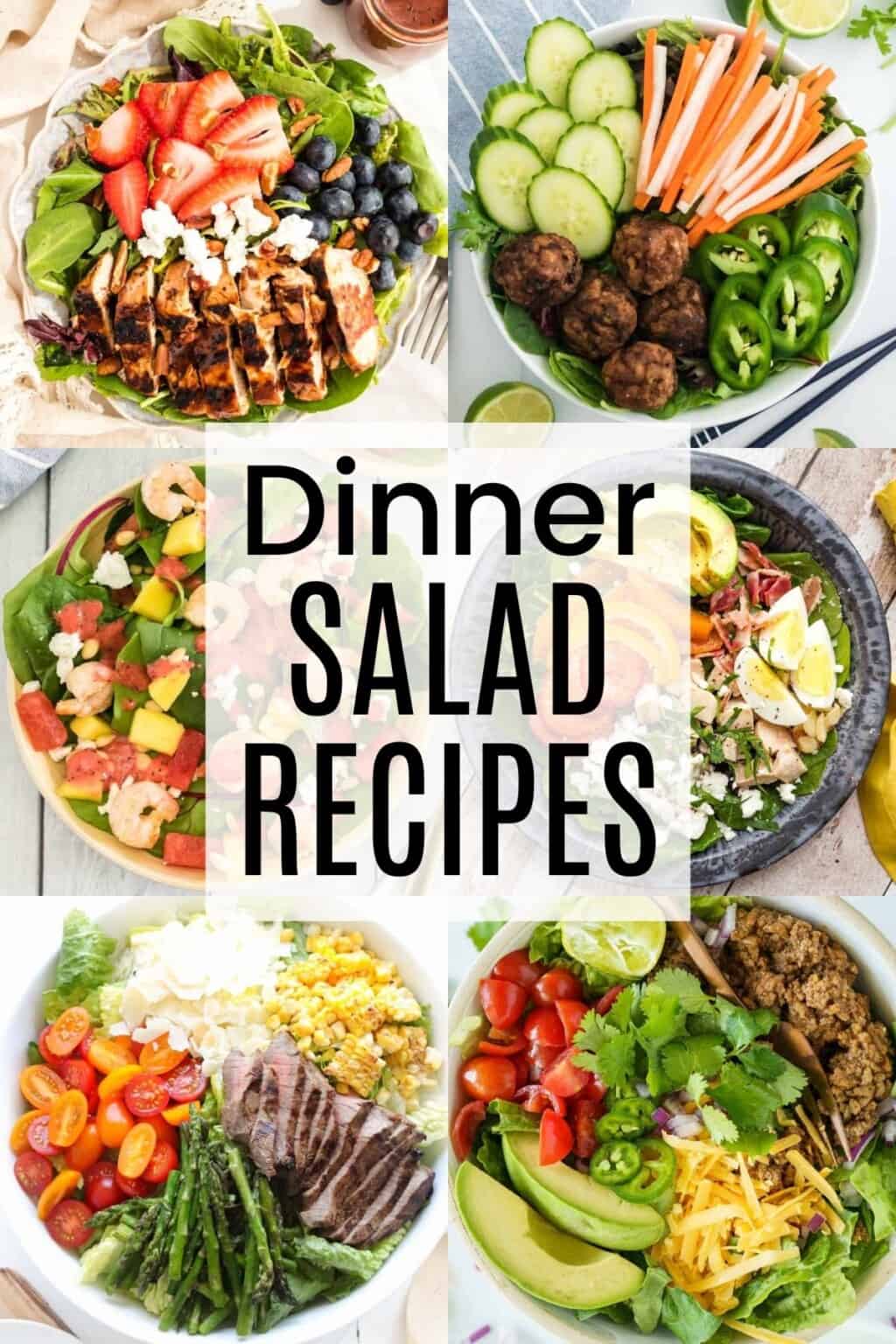 25+ Dinner Salad Recipes | Cupcakes & Kale Chips