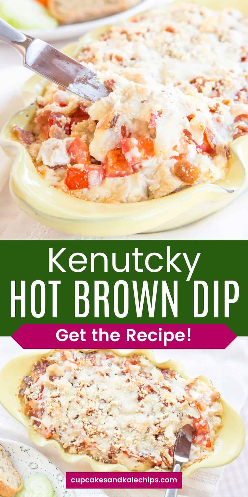 Kentucky Hot Brown Dip the Best Kentucky Derby Party Food!