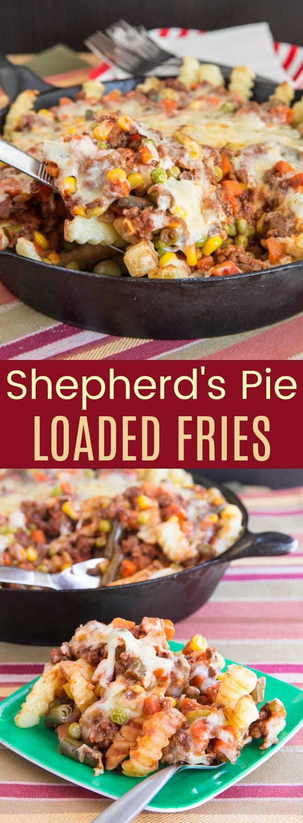 Shepherd's Pie Loaded Fries - Cupcakes & Kale Chips - 589 x 1600 jpeg 131kB