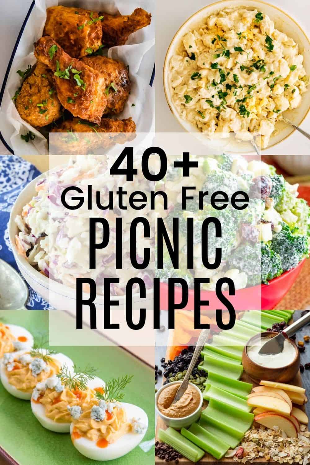 Gluten Free Picnic Food 40 Recipes Cupcakes Kale Chips