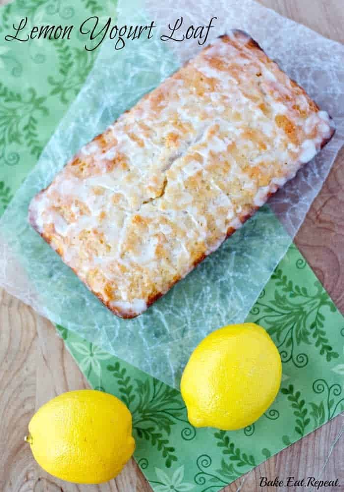 Lemon Yogurt Bread - Healthy, whole wheat lemon yogurt loaf with a delectable lemon glaze. Quick, easy and healthy for the perfect breakfast or snack! | cupcakesandkalechips.com