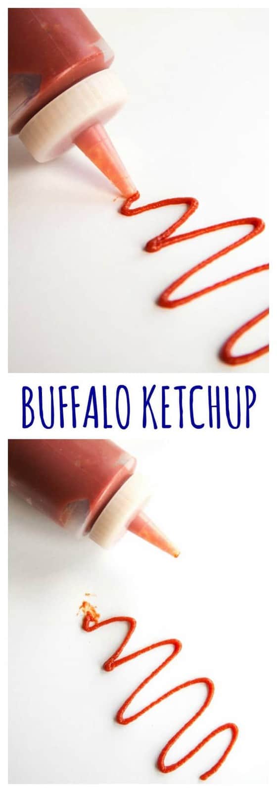 Buffalo Ketchup - kick of the classic condiment with your favorite hot sauce for your burgers and hot dogs, or a spicy dip for fries. | cupcakesandkalechips.com | gluten free, vegan recipe